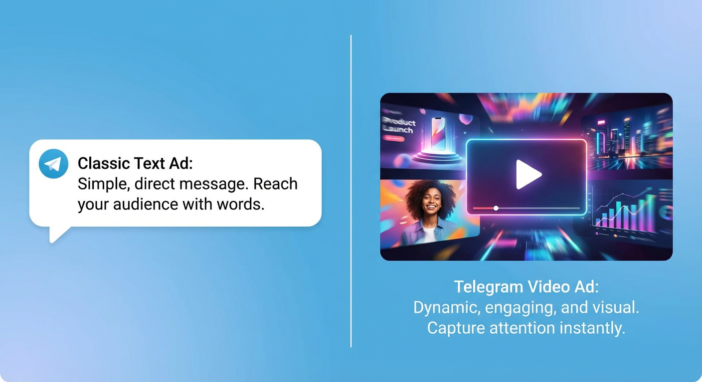 تنظیمات اولیه آگهی در تلگرام ادز